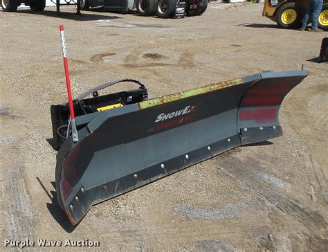 snow plow skid steer near me|skid steer snow plow used.